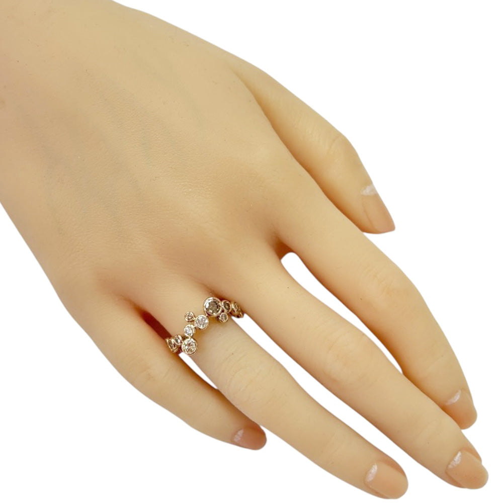 【最終値下げ】カシケイリング　K18　まずは質問へ！ KASHIKEY カシケイ ベゼル リング 指輪 11号 18金 K18ゴールド