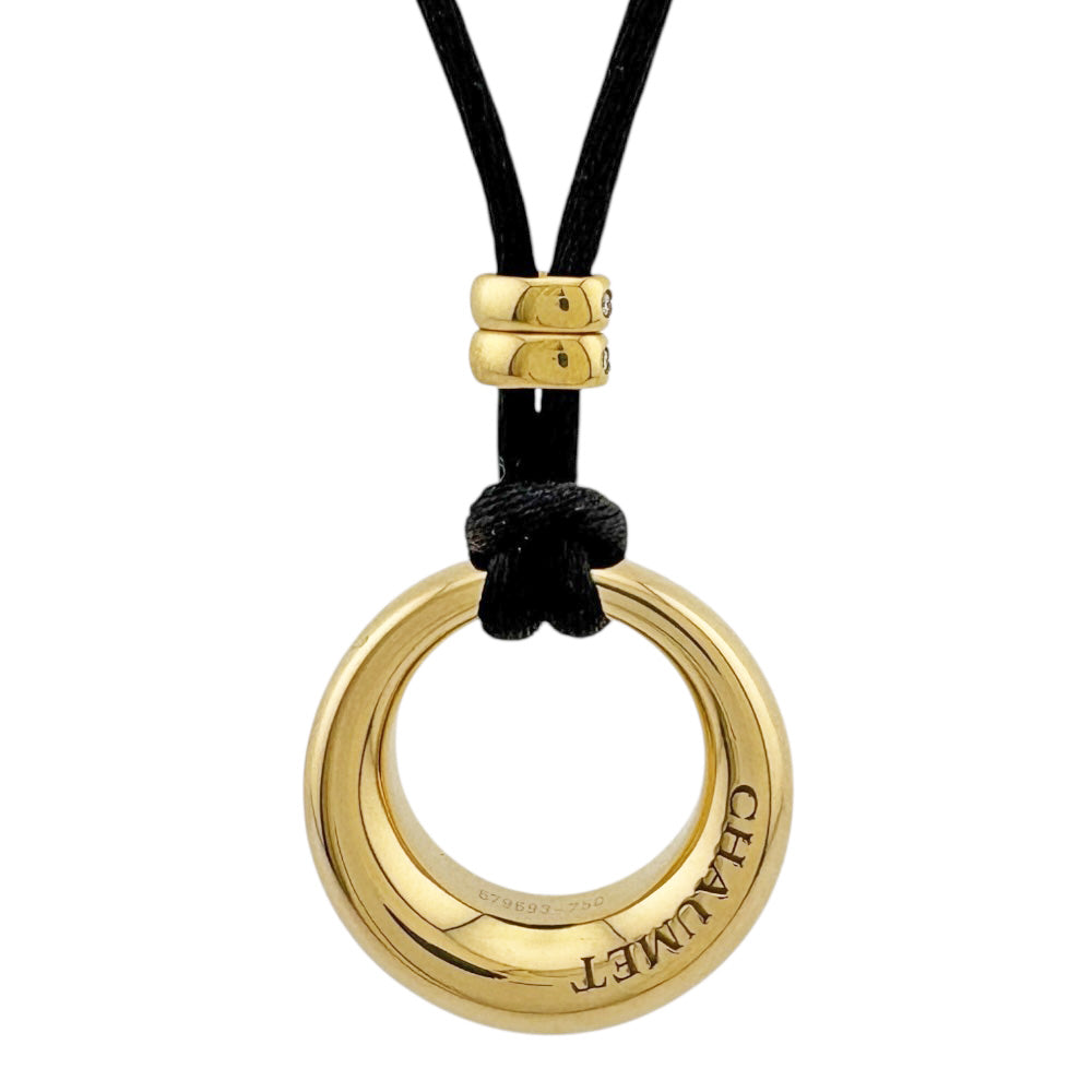 Chaumet ショーメ アノー ネックレス 18金 K18イエローゴールド