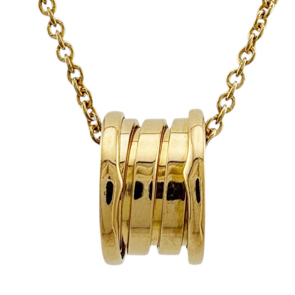 BVLGARI ブルガリ B-zero.1 ネックレス 18金 K18イエローゴールド ユニ