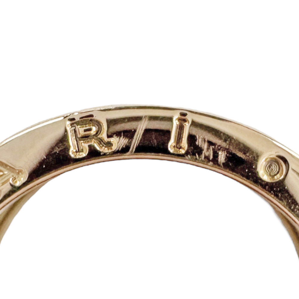 BVLGARI B-zero.1 B-Zero One 4-band Black Ceramic Ring Size 20.5