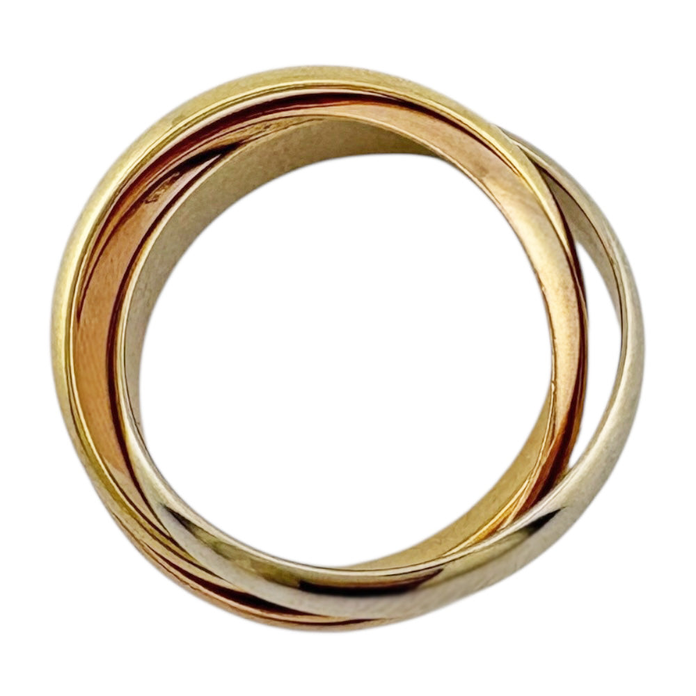 MT037 Cartier カルティエ トリニティリング 750 Φ48 8号SHIMANO