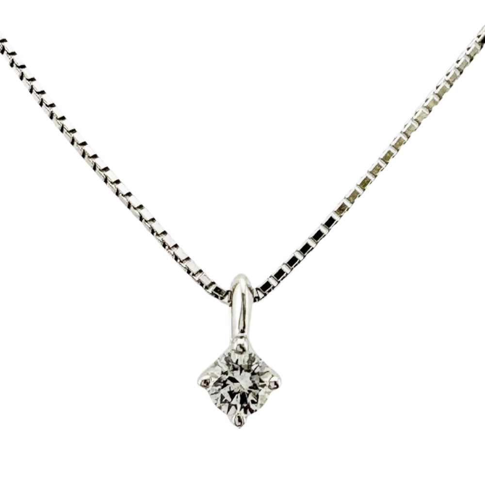 TASAKI タサキ ネックレス 18金 K18ホワイトゴールド ダイヤモンド
