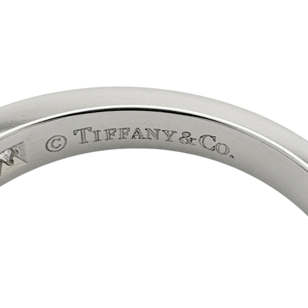TIFFANY&Co. ティファニー ハーフエタニティ リング 指輪 9号 Pt950