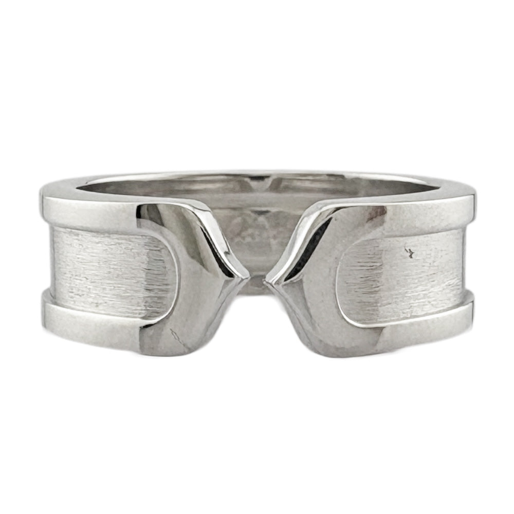 CARTIER カルティエ 2C リング 指輪 11号 18金 K18ホワイトゴールド