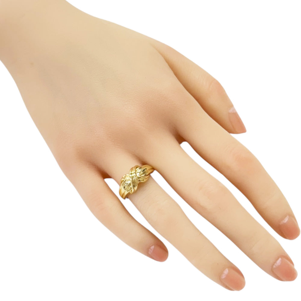 TIFFANY&Co. ティファニー シグネチャー リング 指輪 13.5号 18金 K18