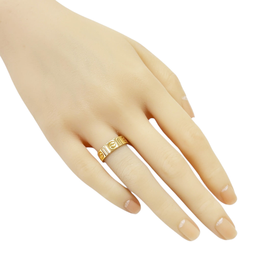 CARTIER Cartier Love Ring Ring No. 10 18K K18 Yellow Gold Women's