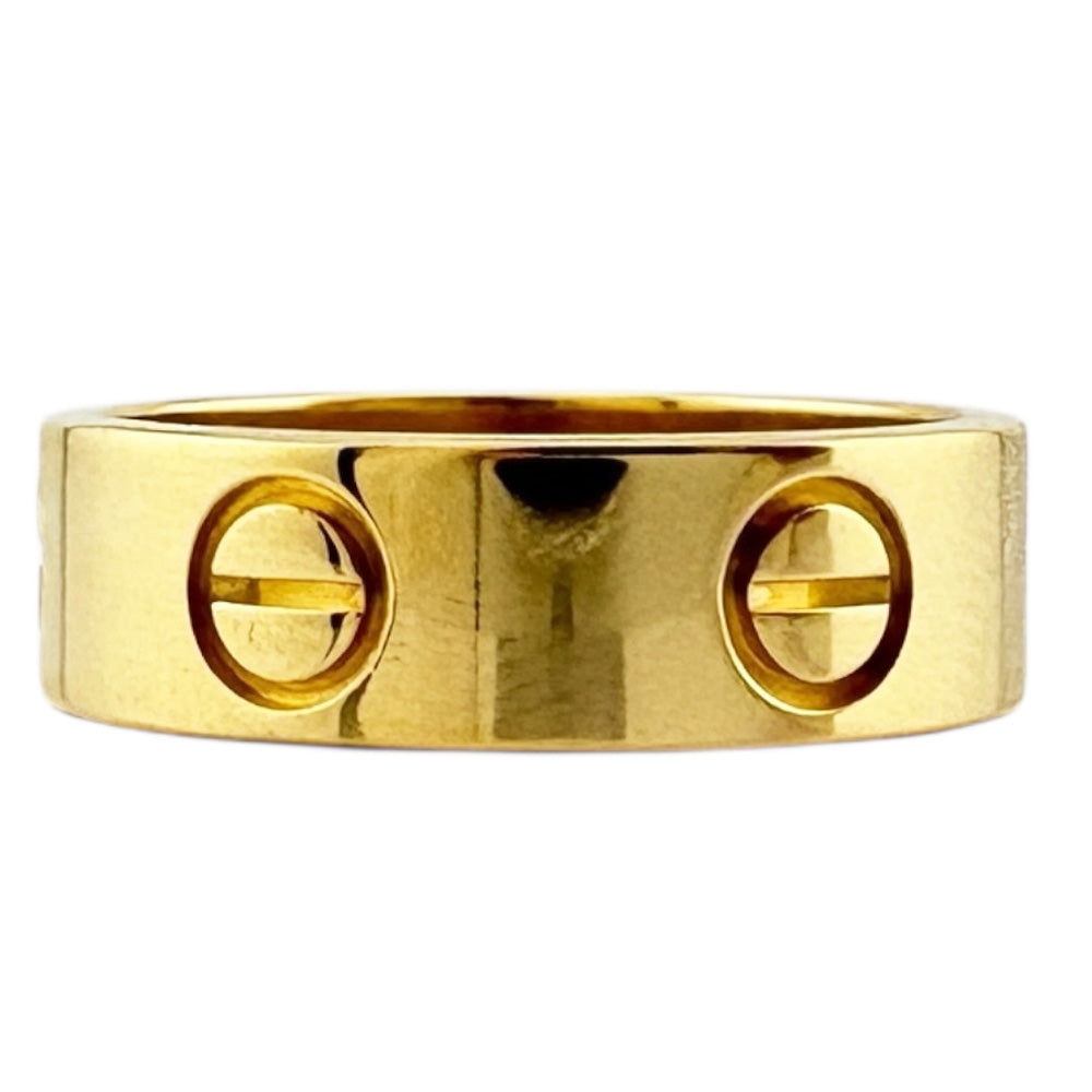 CARTIER カルティエ ラブ リング 指輪 10号 18金 K18イエローゴールド