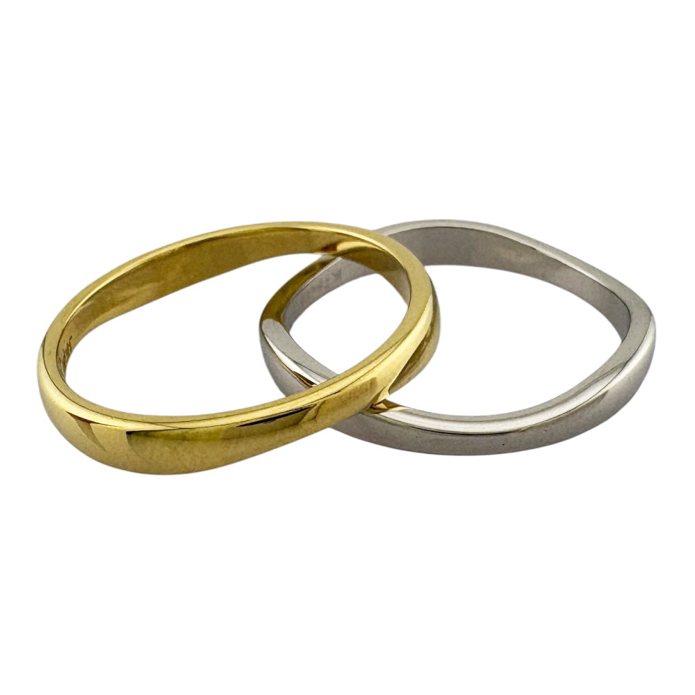 CARTIER カルティエ ラブミー 2連 リング 指輪 21号 18金 K18イエロー