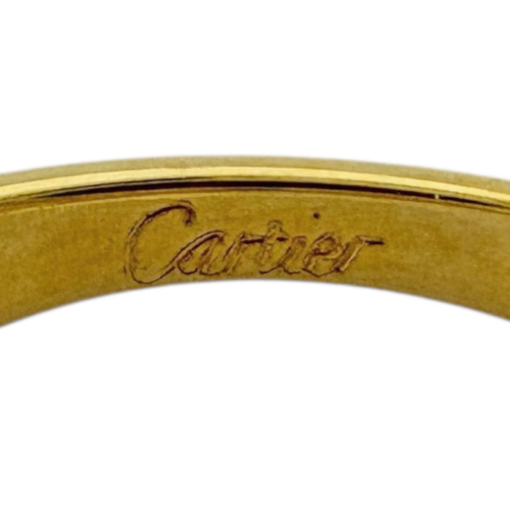 CARTIER カルティエ ラブミー 2連 リング 指輪 21号 18金 K18イエロー