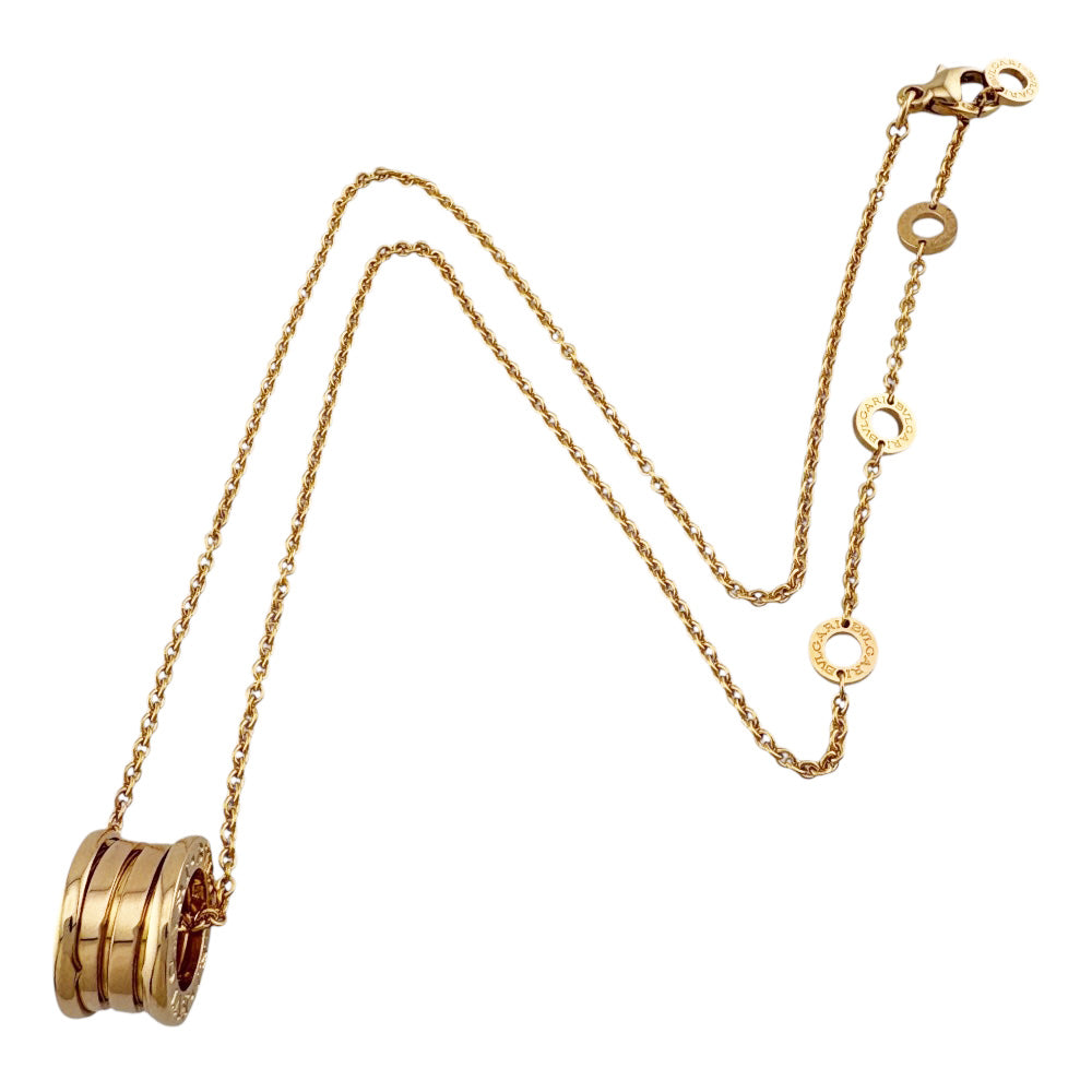 BVLGARI ブルガリ B-zero.1 ネックレス 18金 K18ピンクゴールド ユニ