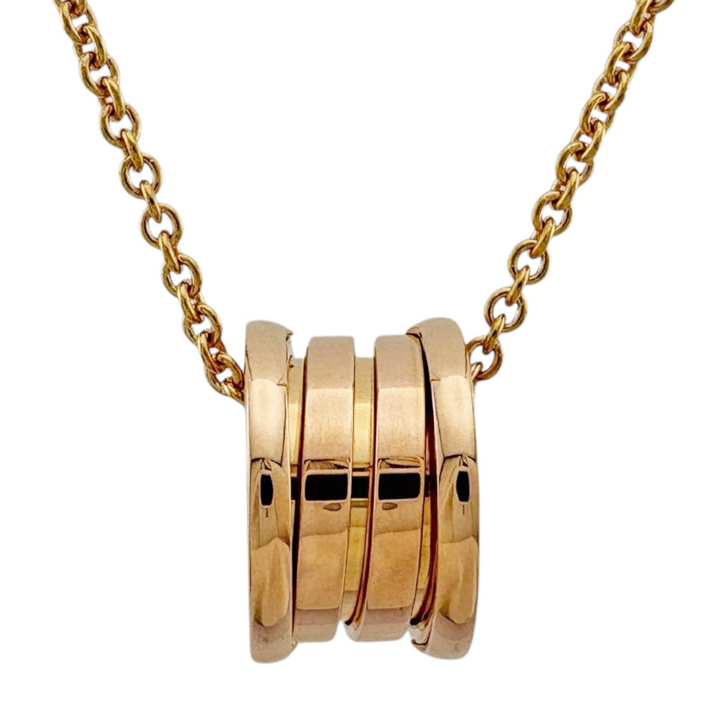 BVLGARI ブルガリ B-zero.1 ネックレス 18金 K18ピンクゴールド ユニ