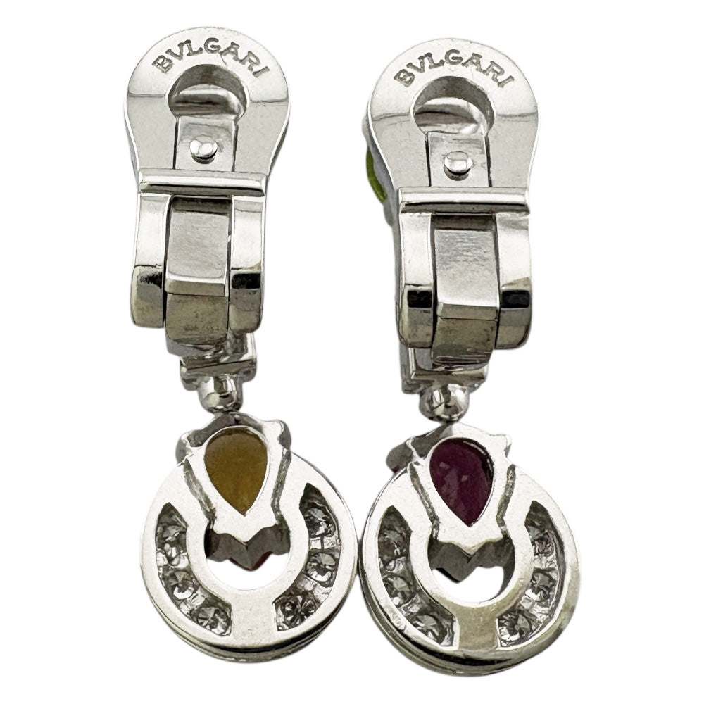 BVLGARI ブルガリ アレグラ イヤリング 18金 K18ホワイトゴールド 