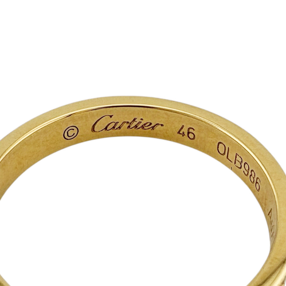CARTIER カルティエ ミニラブ リング 指輪 6号 18金 K18イエロー