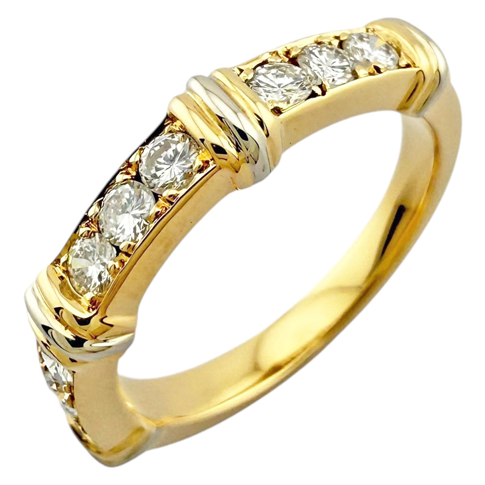 CARTIER カルティエ コンテッサ リング 指輪 8.5号 18金 K18イエロー