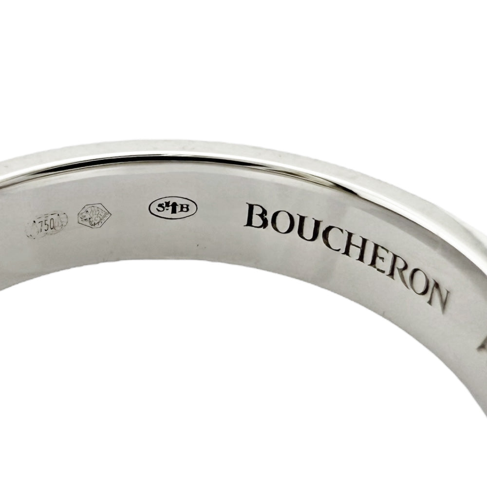 Boucheron ブシュロン キャトル ラディアント ハーフ リング 指輪 9号