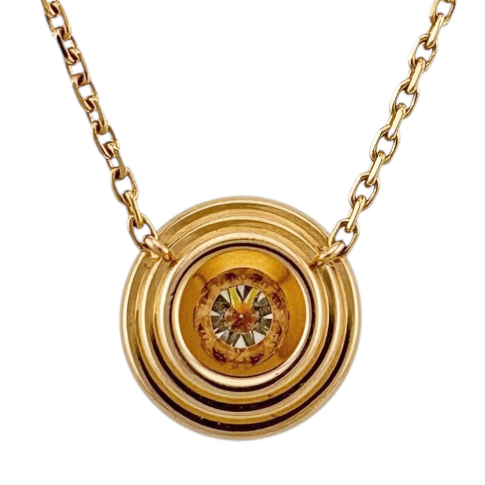 Cartier ゴールド ペンダント ネックレス　カルティエ　ダムール　18k CARTIER カルティエ ダムール ネックレス 18金 K18ピンクゴールド