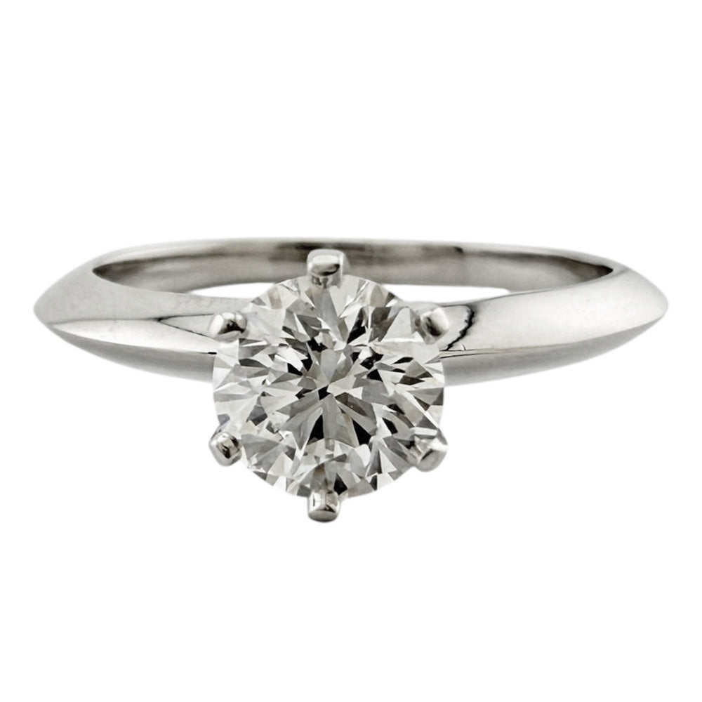 TIFFANY&Co. ティファニー ソリティア リング 指輪 13号 Pt950プラチナ