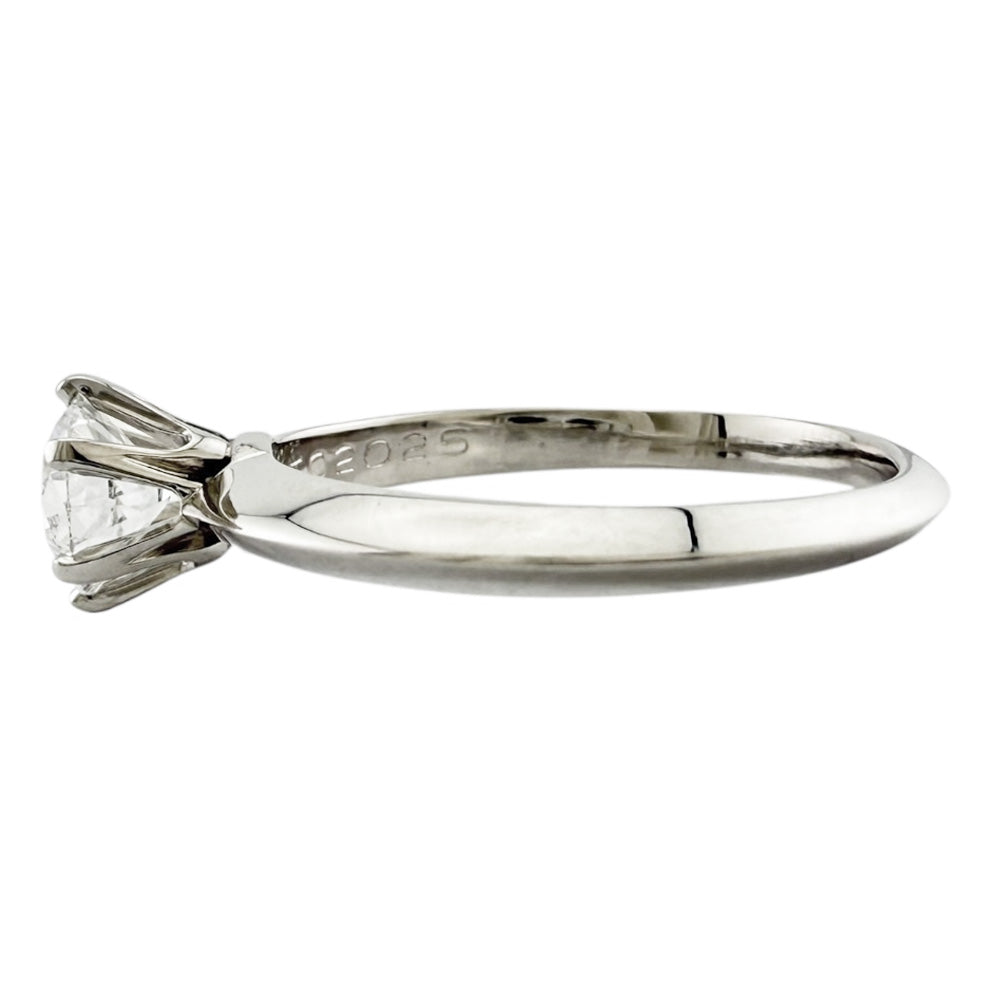 TIFFANY&Co. ティファニー ソリティア リング 指輪 13号 Pt950プラチナ