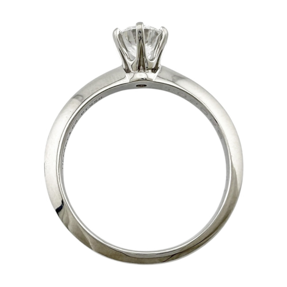TIFFANY&Co. ティファニー ソリティア リング 指輪 13号 Pt950プラチナ