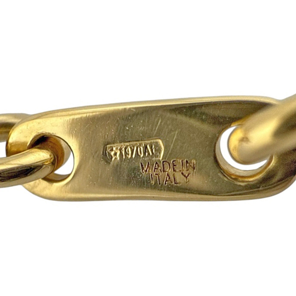 BVLGARI ブルガリ パッソドッピオ ネックレス 18金 K18イエロー