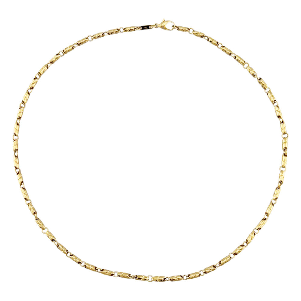 BVLGARI ブルガリ パッソドッピオ ネックレス 18金 K18イエロー