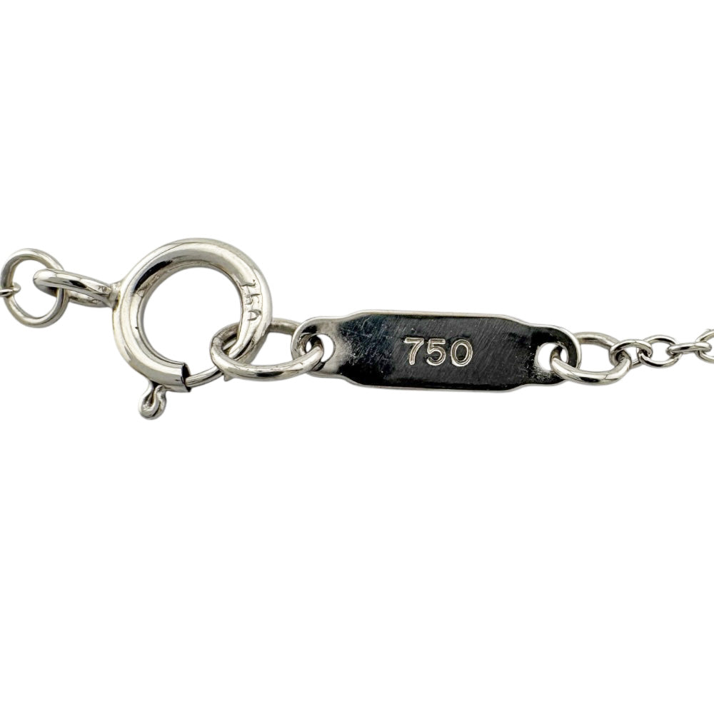 TIFFANY&Co. ティファニー メトロクロス ネックレス 18金 K18ホワイト