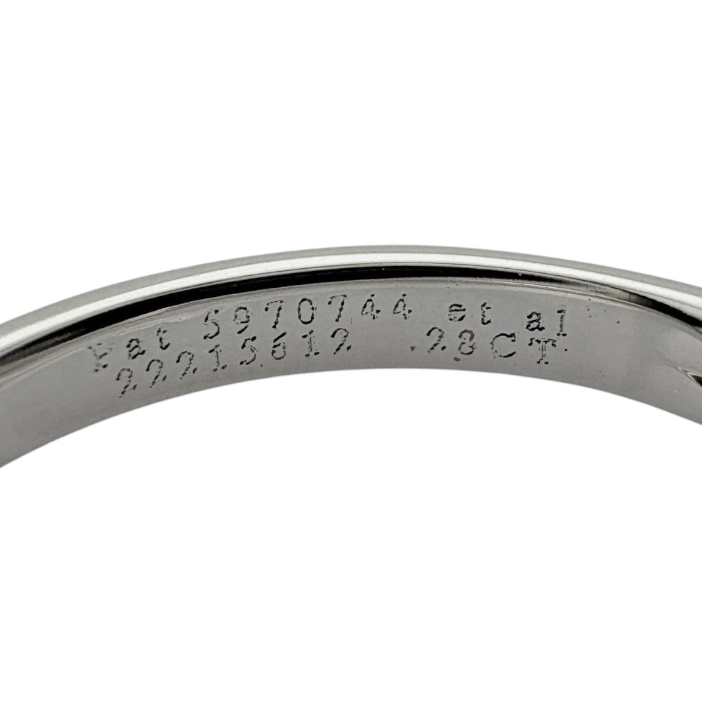 TIFFANY&Co. ティファニー ルシダ リング 指輪 6.0号 Pt950プラチナ