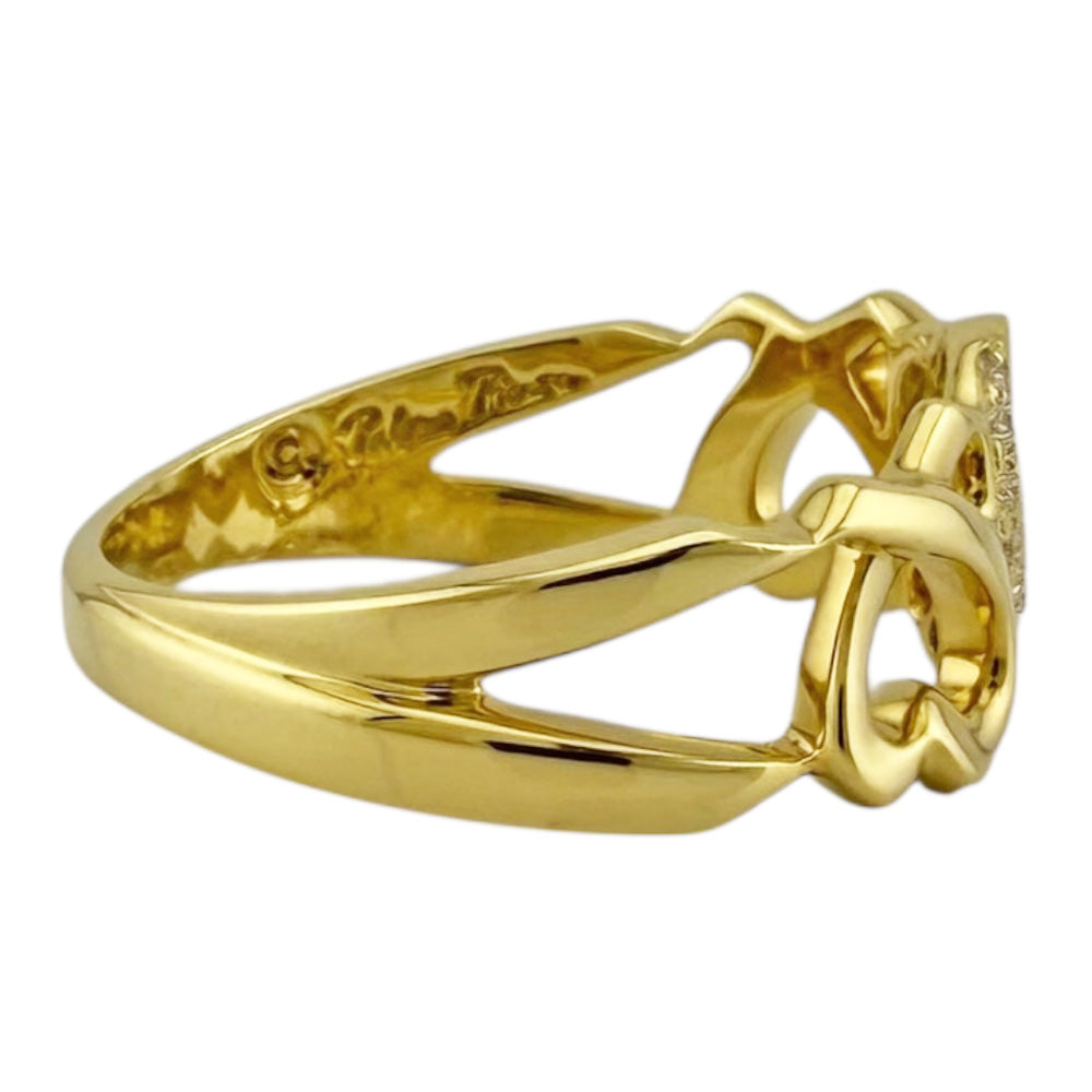 TIFFANY&Co. ティファニー ラビングハート リング 指輪 12.5号 18金