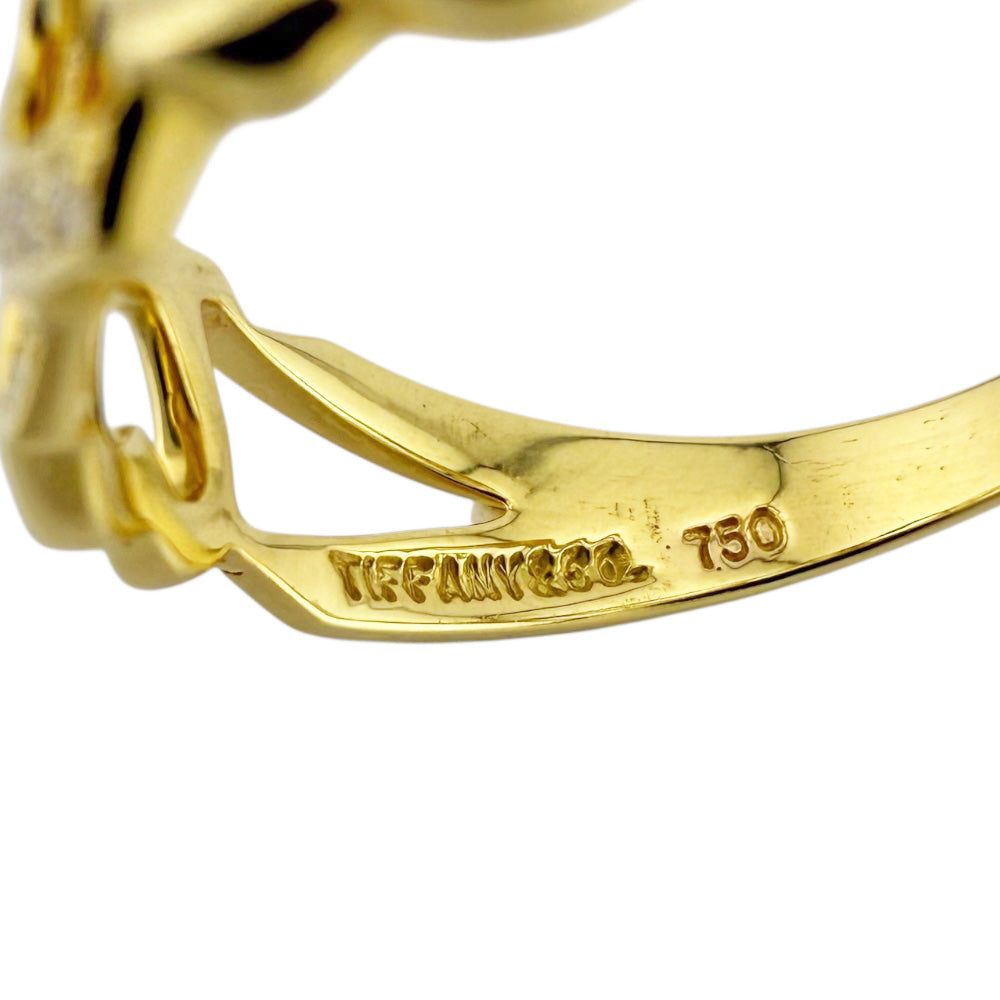 TIFFANY&Co. ティファニー ラビングハート リング 指輪 12.5号 18金