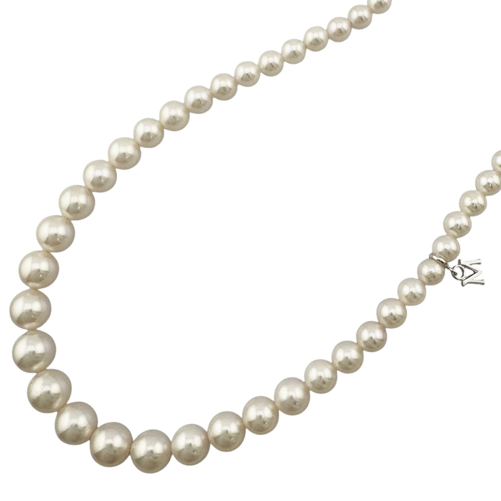 MIKIMOTO ミキモト ネックレス シルバー アコヤパール レディース 中古
