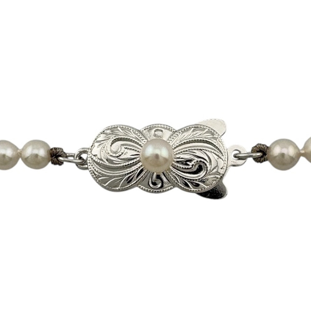 MIKIMOTO ミキモト ネックレス シルバー アコヤパール レディース 中古