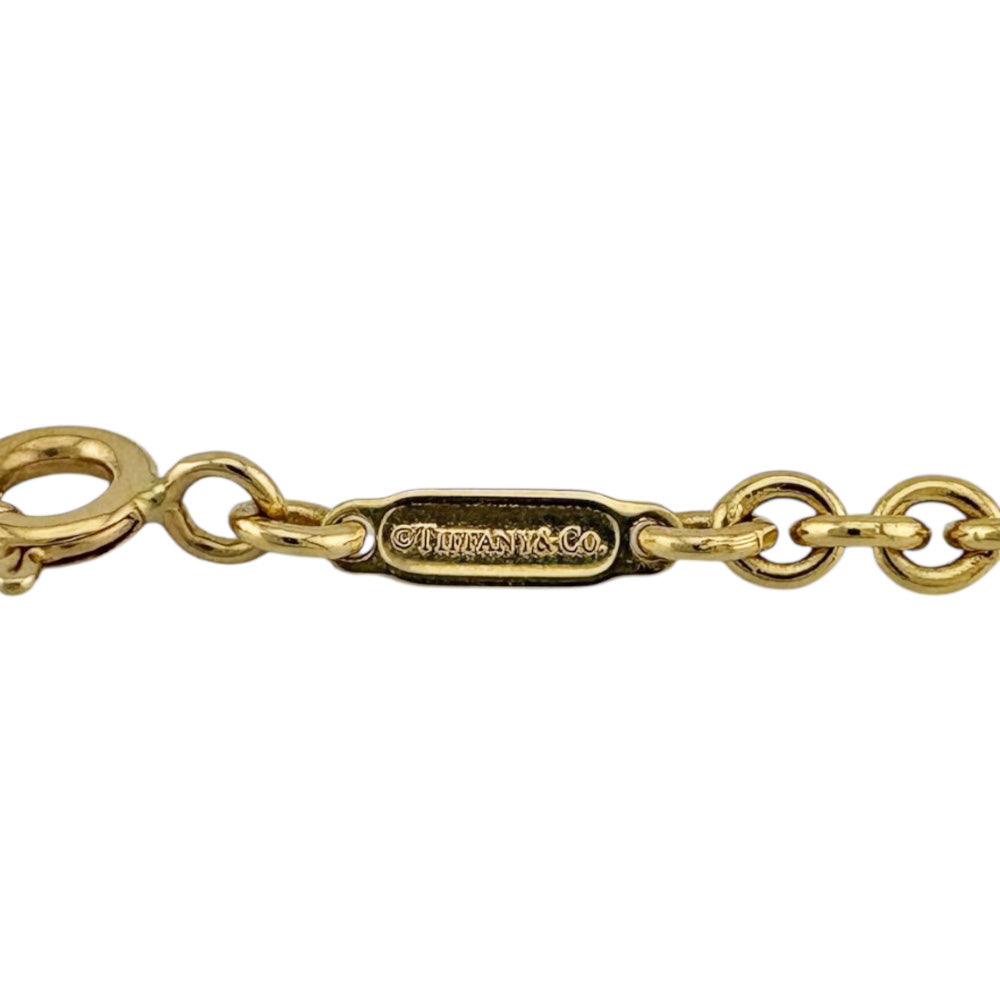TIFFANY&Co. ティファニー マルチーズ クロスクリップ ネックレス 18金