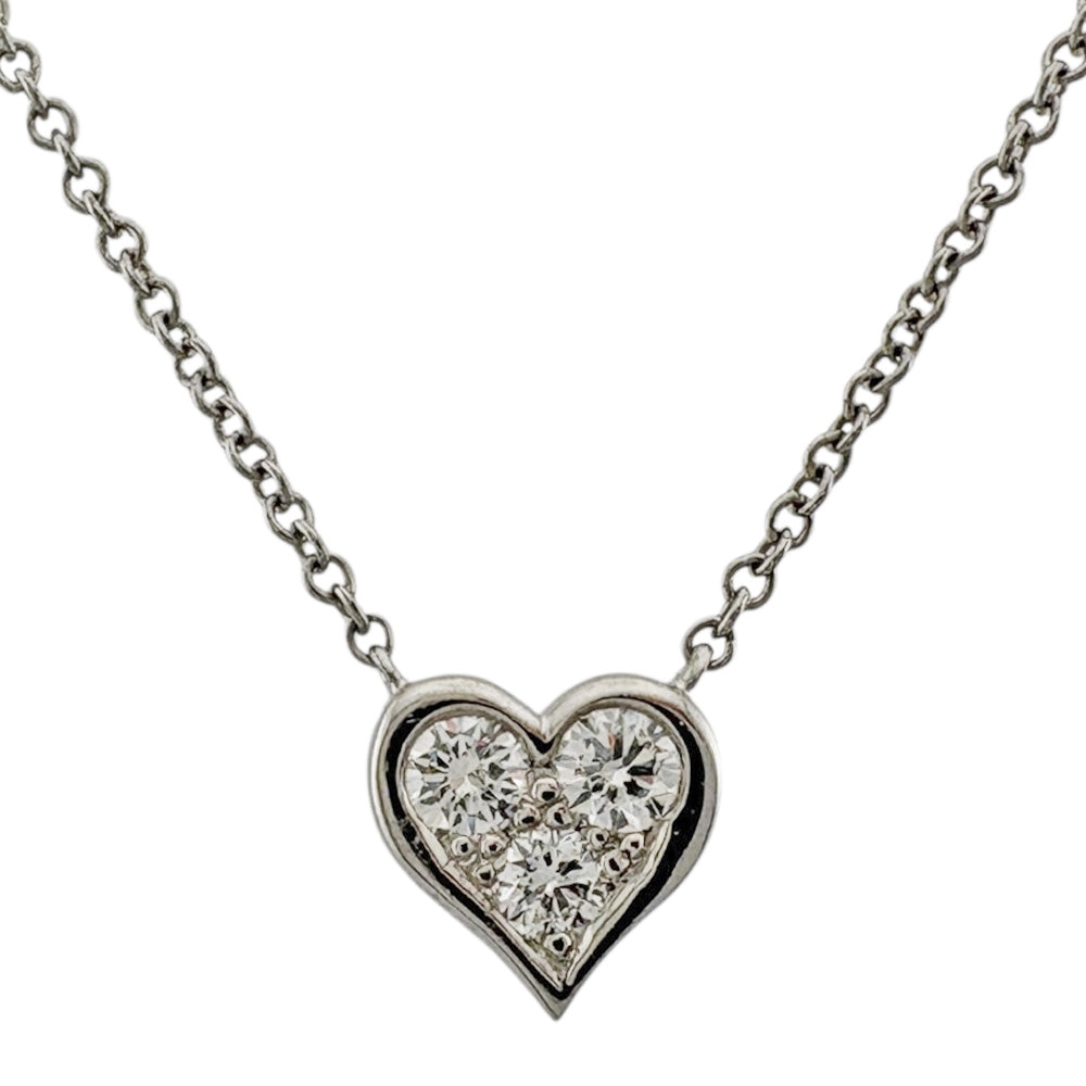 Tiffany＆Co. センチメンタルハート TIFFANY&Co. ティファニー センチメンタルハート ネックレス Pt950