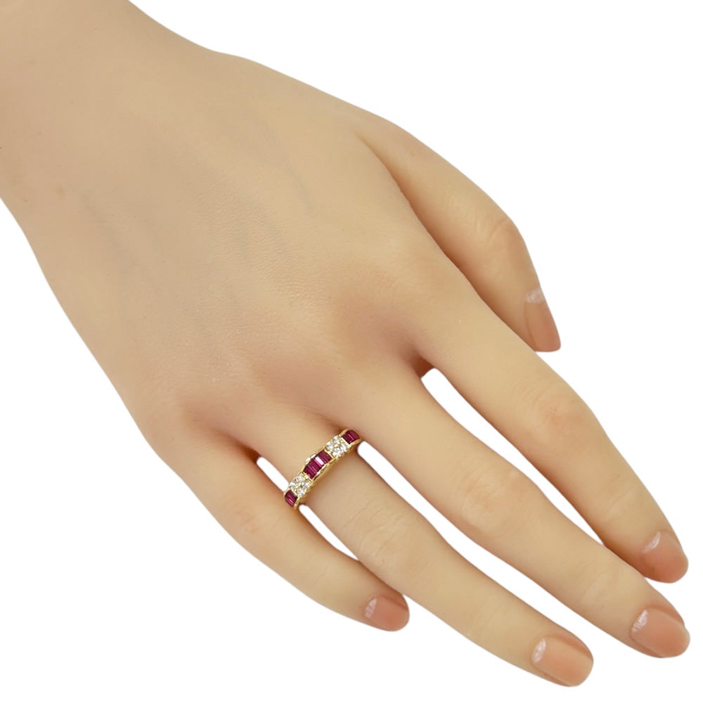 MIKIMOTO ミキモト リング 指輪 11.5号 18金 K18イエローゴールド