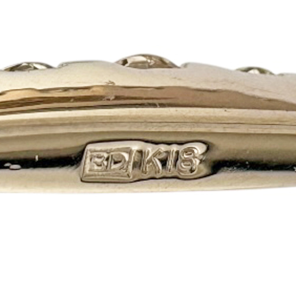KASHIKEY カシケイ ネイキッド ピアス 18金 K18ゴールド ダイヤモンド