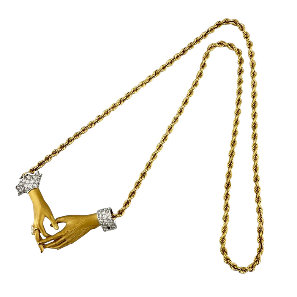 Carrera y Carrera カレライカレラ ネックレス 18金 K18イエロー