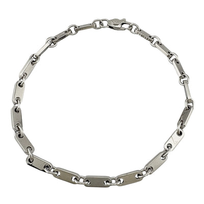 CARTIER カルティエ フィガロ ブレスレット 18金 K18ホワイト
