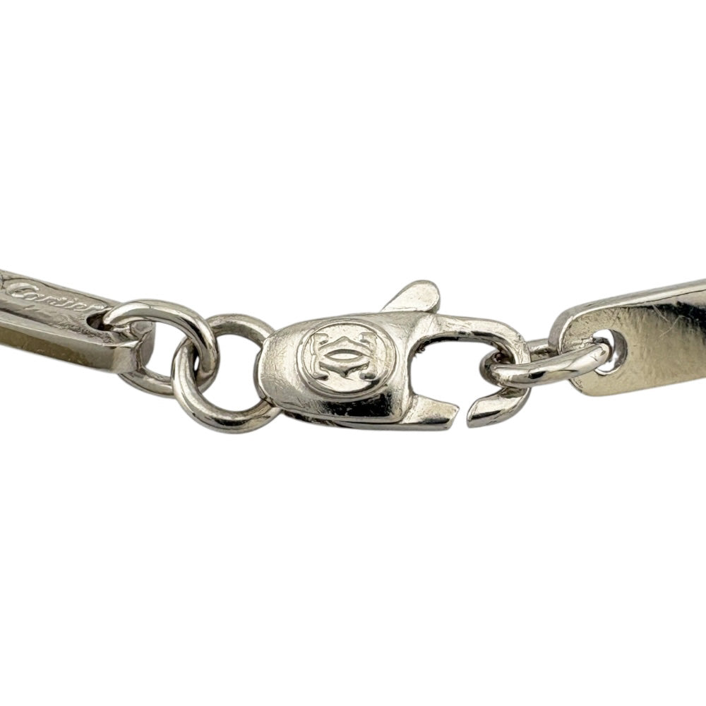 CARTIER カルティエ フィガロ ブレスレット 18金 K18ホワイト
