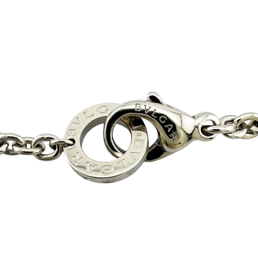 BVLGARI ブルガリ ロゴラージ カーブサークル ネックレス 18金 K18
