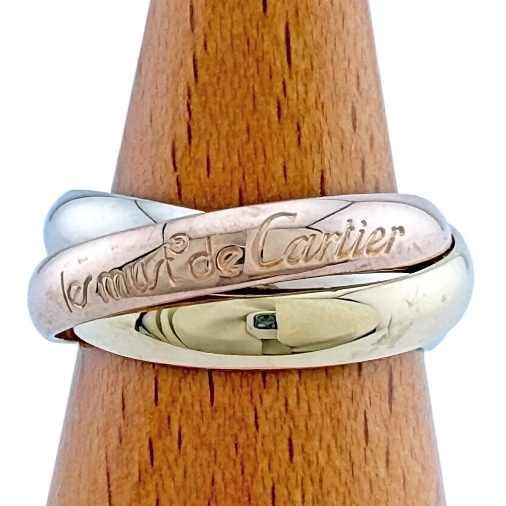 【新品•未使用•最終値下げ!!】カルティエ　トリニティ リング 2025年最新】Yahoo!オークション -カルティエ トリニティリング