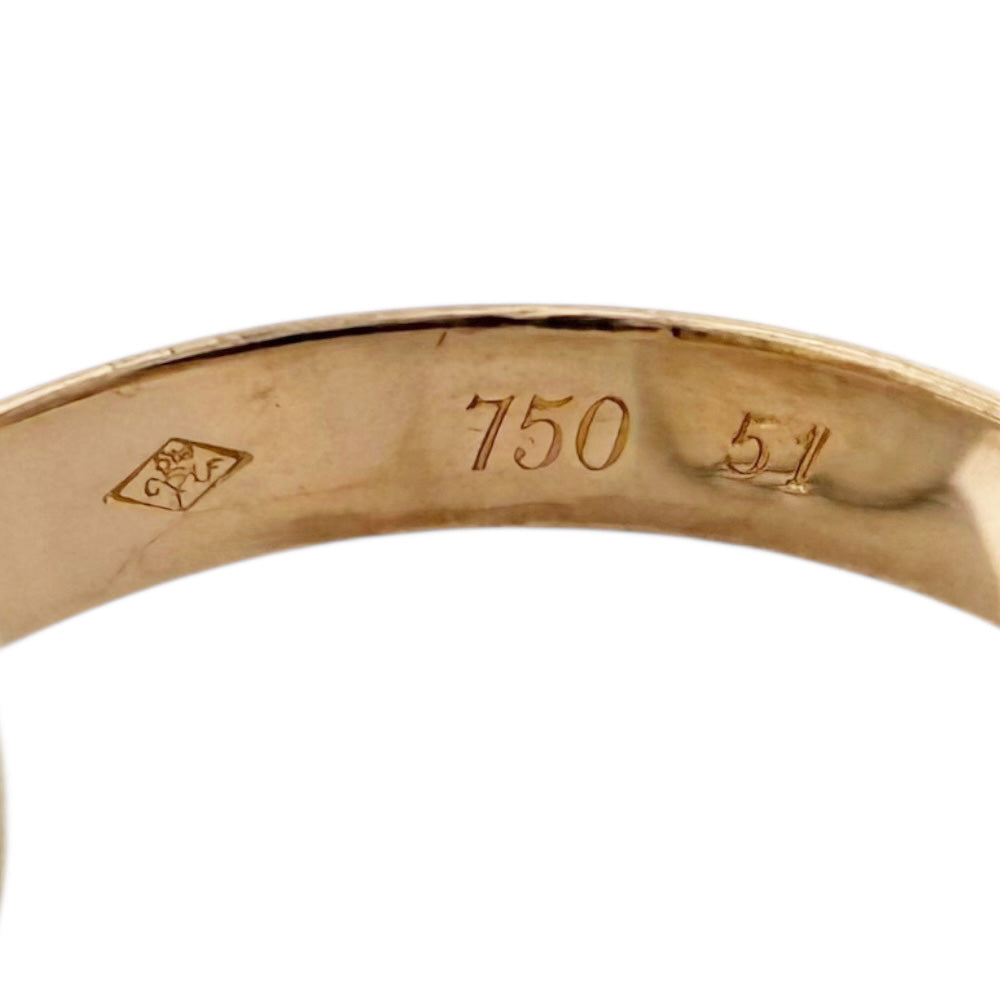 CARTIER カルティエ トリニティ リング 指輪 10.5号 18金 K18イエロー