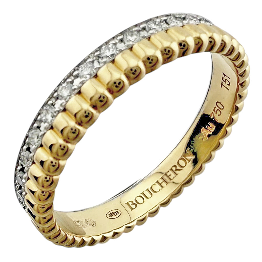 Boucheron ブシュロン キャトル ラディアント リング ハーフ