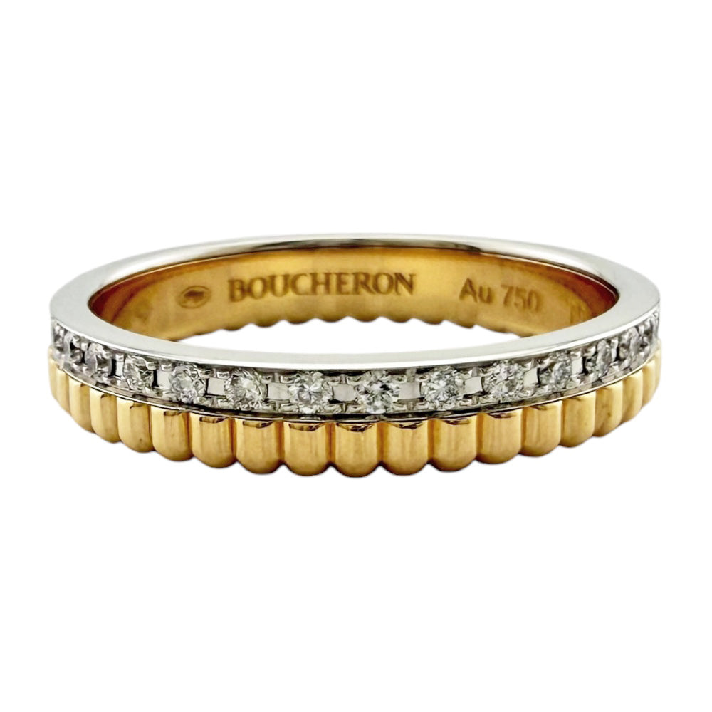 希少！【Boucheron】18金イエローゴールド　マザーオブパール　9号 希少！【Boucheron】18金イエローゴールド マザーオブパール 9号