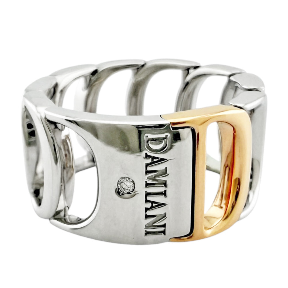 美品 DAMIANI ダミアーニ K18WGリング 約10.5号 ダイヤモンド DAMIANI【ダミアーニ】K18WGダイヤモンドリング(No.47158) – JEX