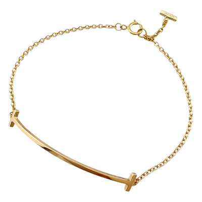 【新品未使用品】Tiffany T ワイヤーブレスレット ゴールド【並行輸入品】 ティファニーTワイヤーブレスレット レディース ブレスレット