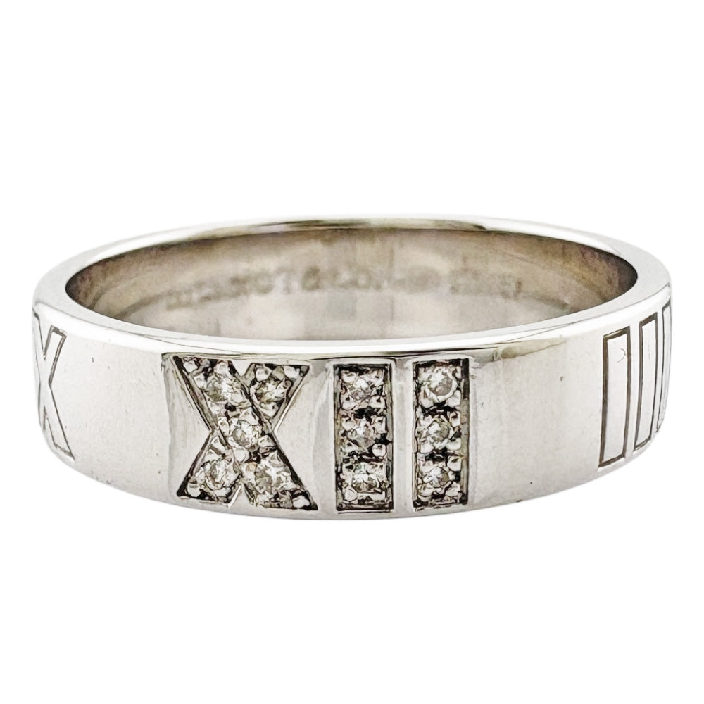 Tiffany&co ティファニーアトラスリング 14号 SV925 TIFFANY&Co. TIFFANY ＆ Co. ティファニー アトラス リング