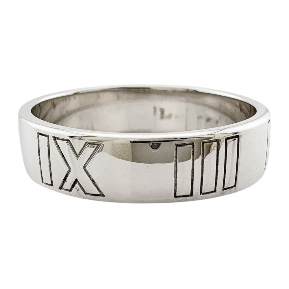 TIFFANY&Co. ティファニー アトラス リング 指輪 14号 18金 K18