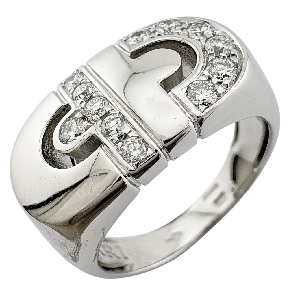 BVLGARI ブルガリ パレンテシ リング 指輪 12号 18金 K18ホワイト