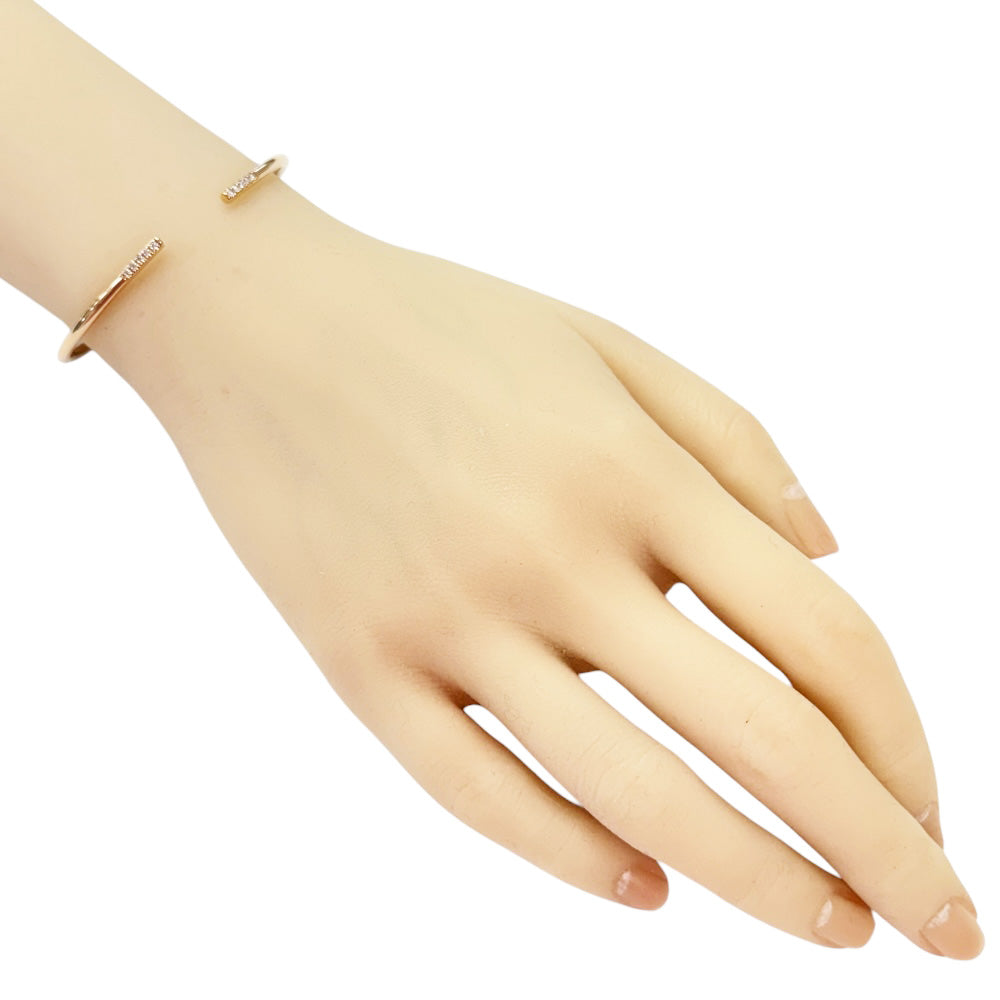 TIFFANY&Co. ティファニー メトロワイヤー バングル 18金 K18ピンク