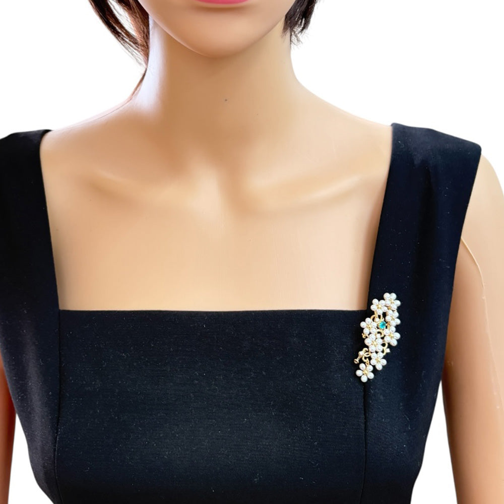 TASAKI タサキ ブローチ 18金 K18イエローゴールド トルマリン